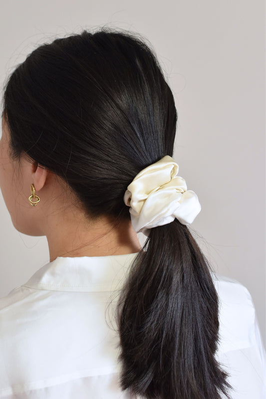 Chouchou en soie - Duo Medio