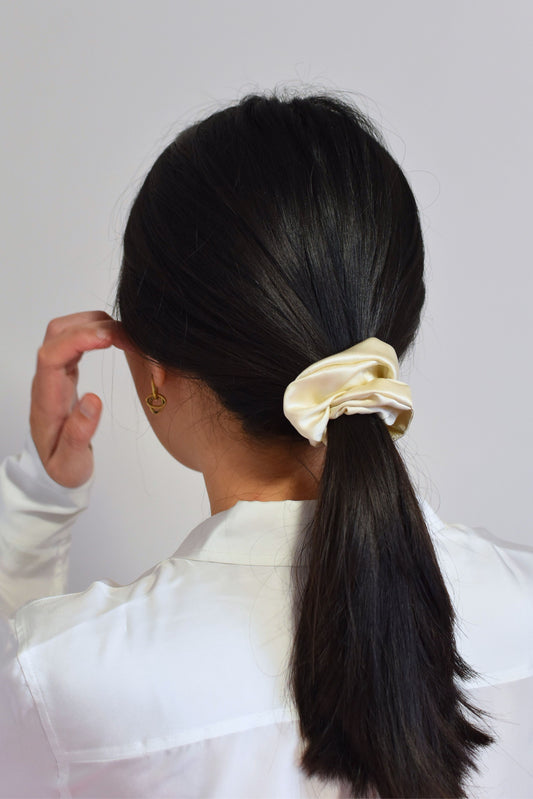 Chouchou en soie - Medio Sable